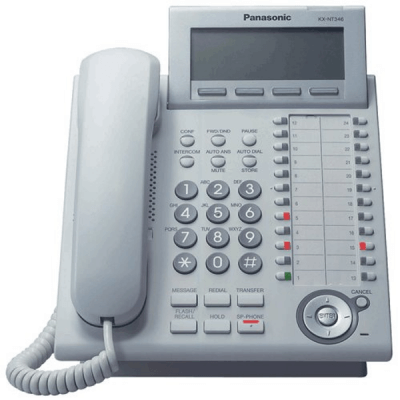 Panasonic KX-NT346 IP Telephone in White